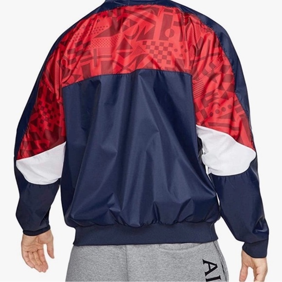 Nike Air Jordan Flight Legacy FIBA Jacket Loose Fit CJ9082-451 NWT - Picture 3 of 13